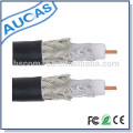 El cable coaxial RG58 / RG59 / RG6 / RG11 75ohm se aplica al CCTV / CATV con el estándar de CE ROHS